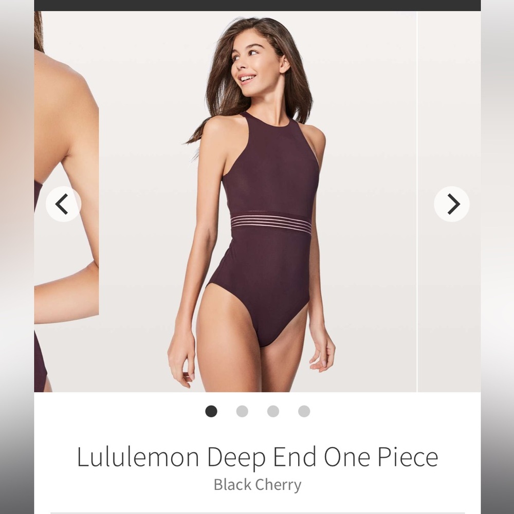 Lululemon Deep End One Piece Bathing Suit